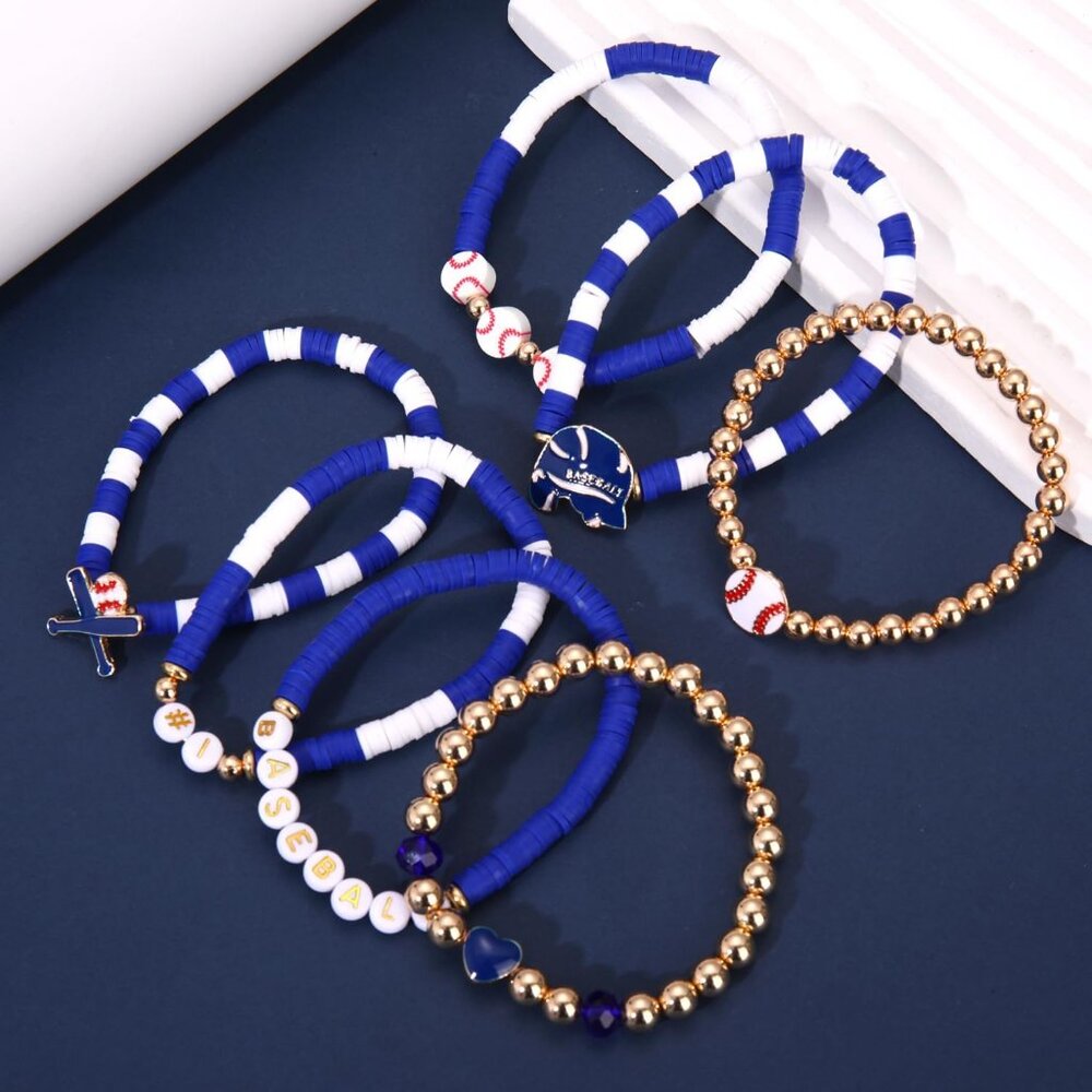 Stackable Baseball Bracelets For Women - Vibrant … - image 5